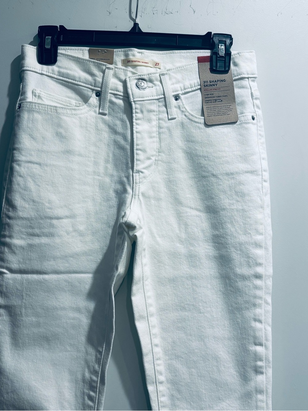 Levi's White 311 Shaping Skinny Jeans
